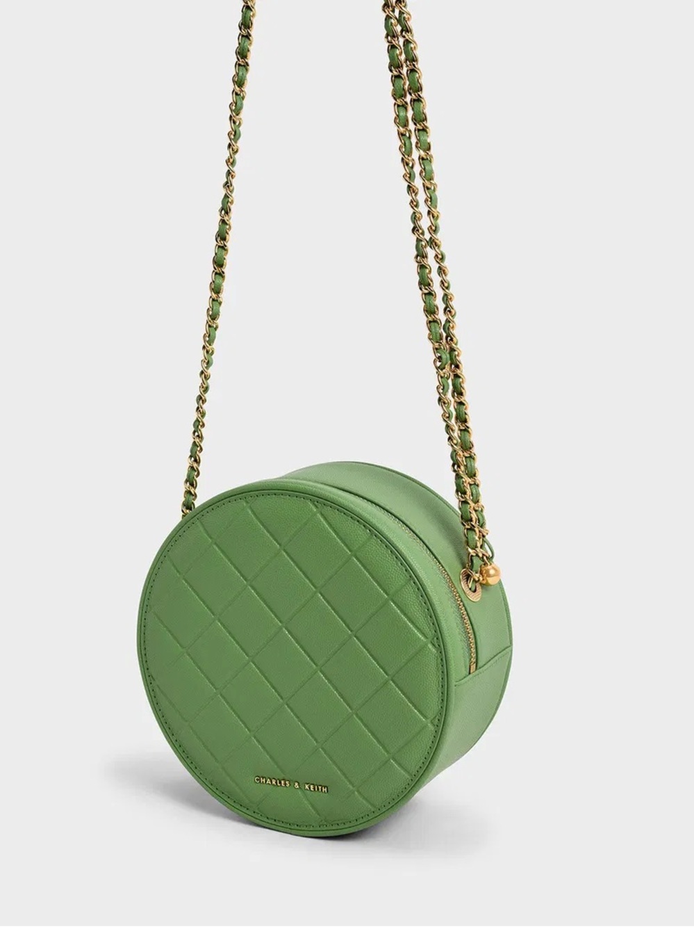 Charles & Keith Kwan Quilted Circle Bag - Picture 4 of 8
